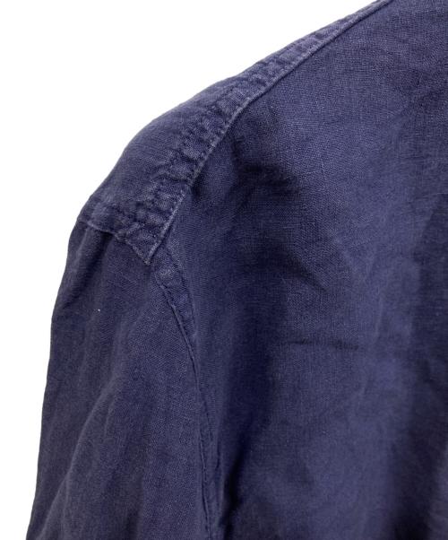 POLO RALPH LAUREN（ポロ・ラルフローレン）POLO RALPH LAUREN (ポロ・ラルフローレン) リネンカバーオール ネイビー サイズ:Mの古着・服飾アイテム