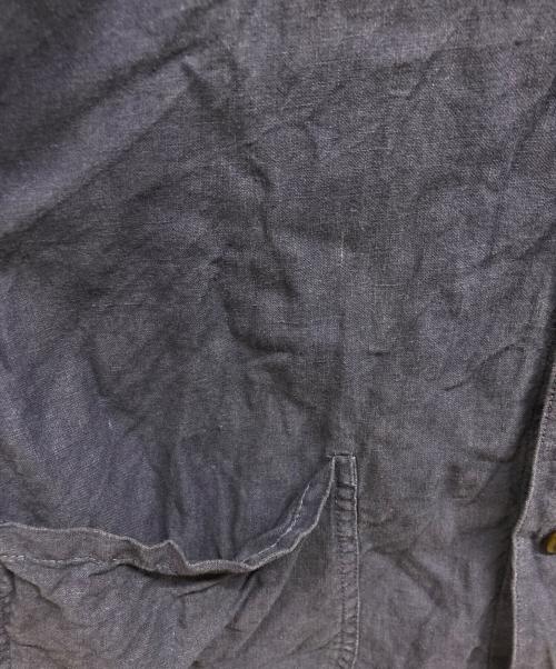 POLO RALPH LAUREN（ポロ・ラルフローレン）POLO RALPH LAUREN (ポロ・ラルフローレン) リネンカバーオール ネイビー サイズ:Mの古着・服飾アイテム