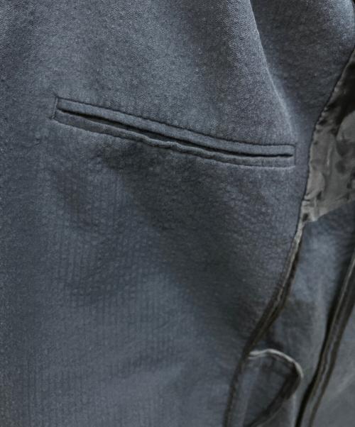 POLO RALPH LAUREN（ポロ・ラルフローレン）POLO RALPH LAUREN (ポロ・ラルフローレン) シアサッカージャケット ネイビーの古着・服飾アイテム