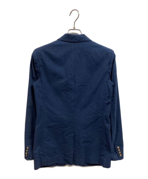 POLO RALPH LAUREN（ポロ・ラルフローレン）POLO RALPH LAUREN (ポロ・ラルフローレン) シアサッカージャケット ネイビーの古着・服飾アイテム