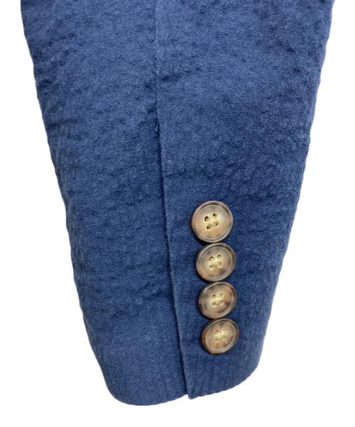 POLO RALPH LAUREN（ポロ・ラルフローレン）POLO RALPH LAUREN (ポロ・ラルフローレン) シアサッカージャケット ネイビーの古着・服飾アイテム