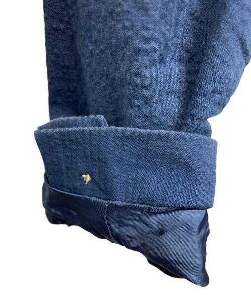 POLO RALPH LAUREN（ポロ・ラルフローレン）POLO RALPH LAUREN (ポロ・ラルフローレン) シアサッカージャケット ネイビーの古着・服飾アイテム