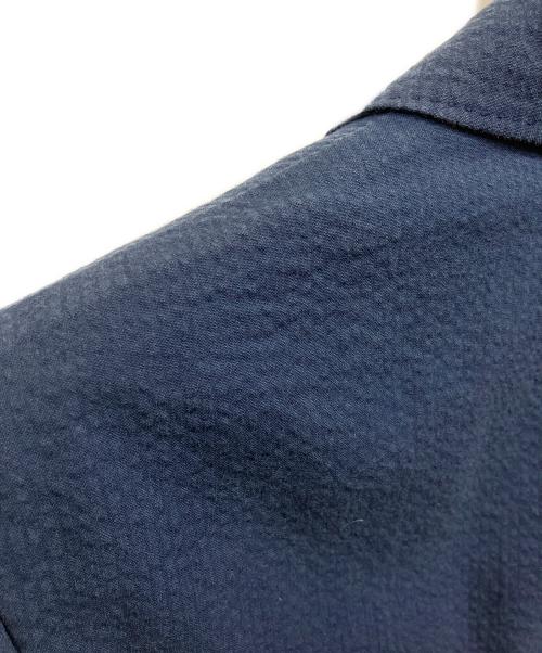 POLO RALPH LAUREN（ポロ・ラルフローレン）POLO RALPH LAUREN (ポロ・ラルフローレン) シアサッカージャケット ネイビーの古着・服飾アイテム