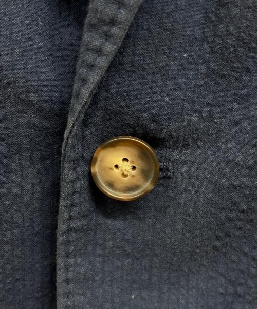 POLO RALPH LAUREN（ポロ・ラルフローレン）POLO RALPH LAUREN (ポロ・ラルフローレン) シアサッカージャケット ネイビーの古着・服飾アイテム