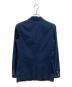 POLO RALPH LAUREN (ポロ・ラルフローレン) シアサッカージャケット ネイビー：14000円