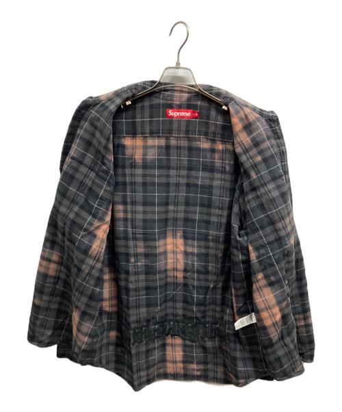 SUPREME（シュプリーム）SUPREME (シュプリーム) エクソシスト・フランネル・シャツ ブラック サイズ:Lの古着・服飾アイテム
