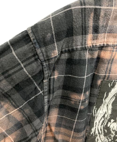 SUPREME（シュプリーム）SUPREME (シュプリーム) エクソシスト・フランネル・シャツ ブラック サイズ:Lの古着・服飾アイテム