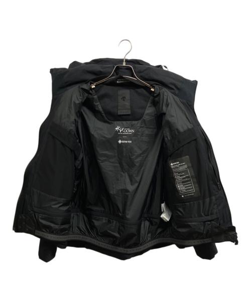 DESCENTE ALLTERRAIN（デザイント オルテライン）DESCENTE ALLTERRAIN (デザイント オルテライン) MIZUSAWA DOWN JACKET GORE-TEX AMBIT ブラック サイズ:Lの古着・服飾アイテム