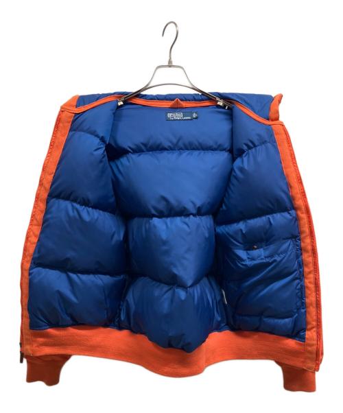 POLO RALPH LAUREN（ポロ・ラルフローレン）POLO RALPH LAUREN (ポロ・ラルフローレン) ダウンジャケット オレンジ サイズ:Lの古着・服飾アイテム