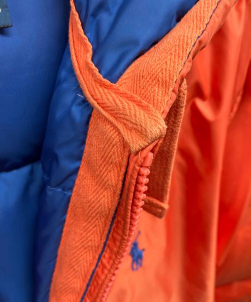 POLO RALPH LAUREN（ポロ・ラルフローレン）POLO RALPH LAUREN (ポロ・ラルフローレン) ダウンジャケット オレンジ サイズ:Lの古着・服飾アイテム