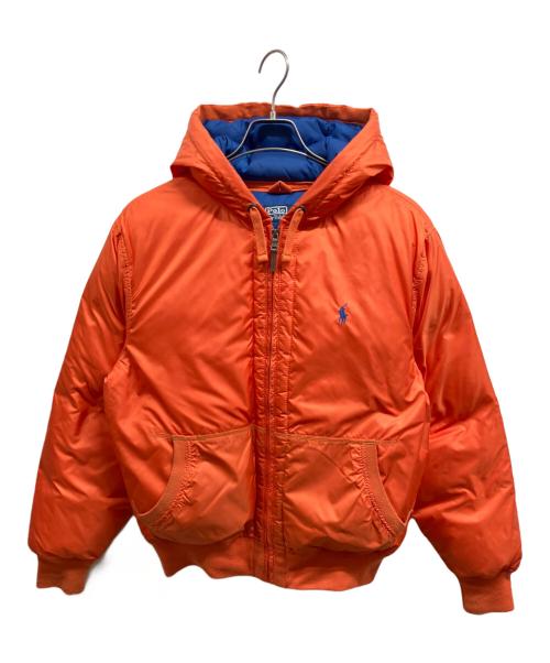 POLO RALPH LAUREN（ポロ・ラルフローレン）POLO RALPH LAUREN (ポロ・ラルフローレン) ダウンジャケット オレンジ サイズ:Lの古着・服飾アイテム