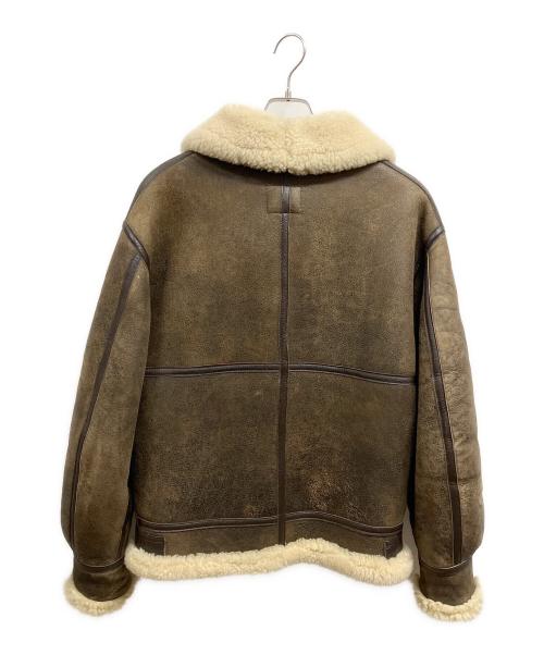 AVIREX（アヴィレックス）AVIREX (アヴィレックス) TYPE B-3ムートンフライトジャケット ブラウン サイズ:36の古着・服飾アイテム