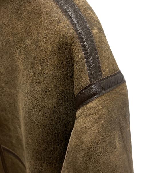 AVIREX（アヴィレックス）AVIREX (アヴィレックス) TYPE B-3ムートンフライトジャケット ブラウン サイズ:36の古着・服飾アイテム