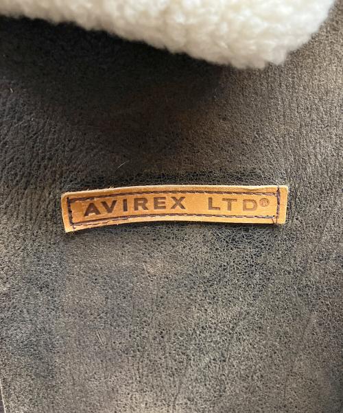 AVIREX（アヴィレックス）AVIREX (アヴィレックス) TYPE B-3ムートンフライトジャケット ブラウン サイズ:36の古着・服飾アイテム