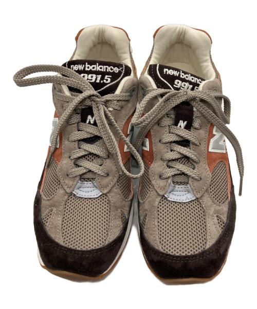 NEW BALANCE（ニューバランス）NEW BALANCE (ニューバランス) ローカットスニーカー ブラウン×ベージュ サイズ:UK6 1/2の古着・服飾アイテム