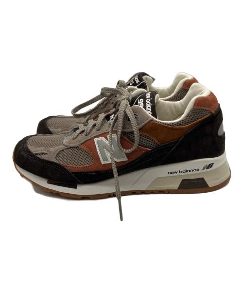 NEW BALANCE（ニューバランス）NEW BALANCE (ニューバランス) ローカットスニーカー ブラウン×ベージュ サイズ:UK6 1/2の古着・服飾アイテム