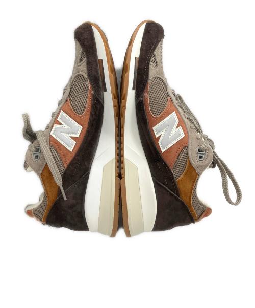 NEW BALANCE（ニューバランス）NEW BALANCE (ニューバランス) ローカットスニーカー ブラウン×ベージュ サイズ:UK6 1/2の古着・服飾アイテム