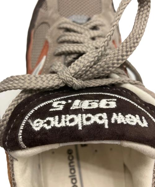 NEW BALANCE（ニューバランス）NEW BALANCE (ニューバランス) ローカットスニーカー ブラウン×ベージュ サイズ:UK6 1/2の古着・服飾アイテム