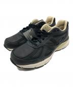 NEW BALANCEニューバランス）の古着「ローカットスニーカー」｜ブラック