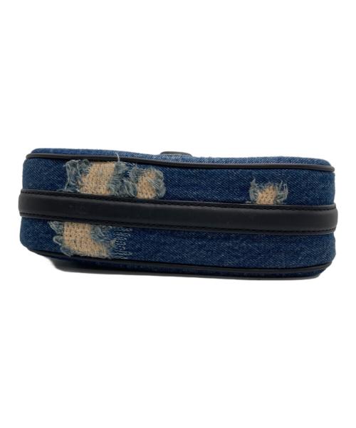 MARC JACOBS（マークジェイコブス）MARC JACOBS (マークジェイコブス) The Denim Clover Shoulder Bag インディゴの古着・服飾アイテム