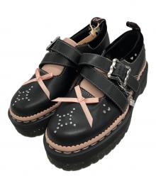 Dr.Martens（ドクターマーチン）の古着「Kemsley Buckle Platform/	Dr.Martens」｜ブラック