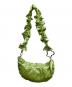 POPPY (ポピー) Half-moon gathered bag (green) グリーン 未使用品：15000円