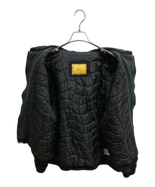 Dime（ダイム）Dime (ダイム) Panel Denim Hooded Bomber ブラック サイズ:Lの古着・服飾アイテム