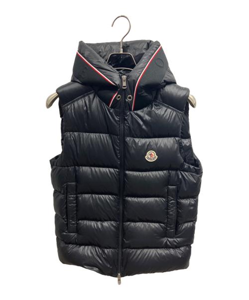 MONCLER（モンクレール）MONCLER (モンクレール) ONLY ARK (オンリーアーク) LUIRO GILET ダウンベスト ブラック サイズ:1の古着・服飾アイテム