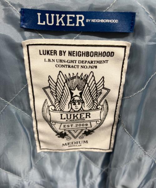 LUKER BY NEIGHBOR HOOD（ルーカーバイネイバーフッド）LUKER BY NEIGHBOR HOOD (ルーカーバイネイバーフッド) シングルラムレザーライダースジャケット ブラック サイズ:Mの古着・服飾アイテム