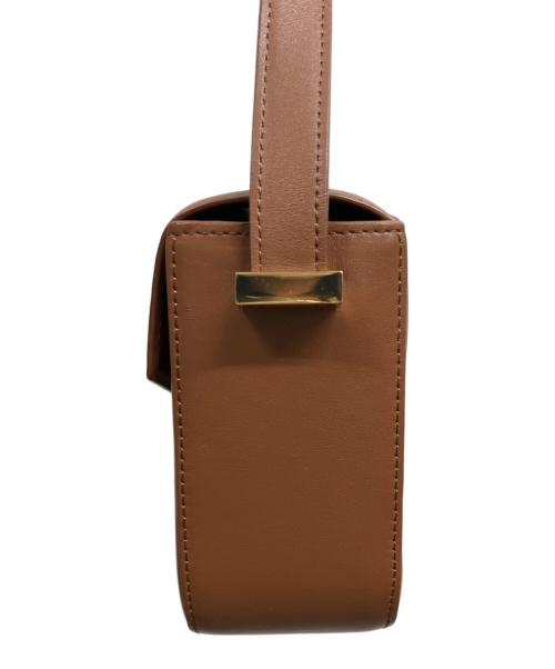 DEMELLIER（デメリエー）DEMELLIER (デメリエー) ショルダーバッグ ブラウンの古着・服飾アイテム