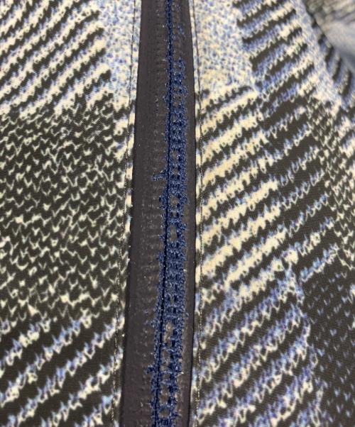 FENDI（フェンディ）FENDI (フェンディ) リバーシブルダウンジャケット ブルー サイズ:44の古着・服飾アイテム