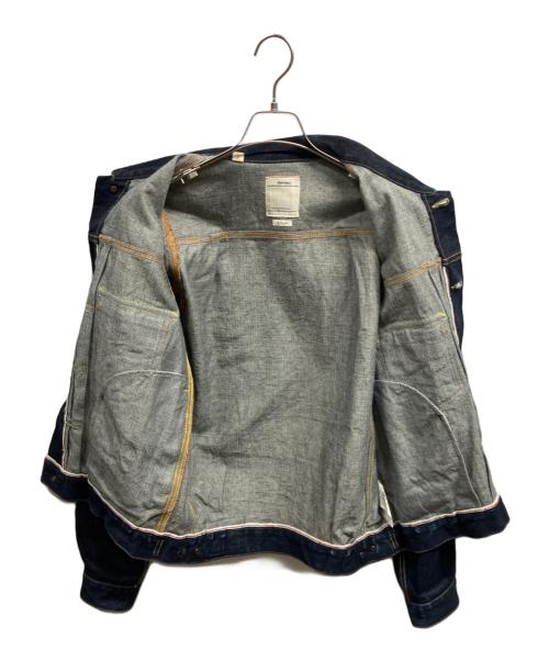 VISVIM（ビズビム）visvim (ビズビム) 101 デニムジャケット ネイビー サイズ:1の古着・服飾アイテム
