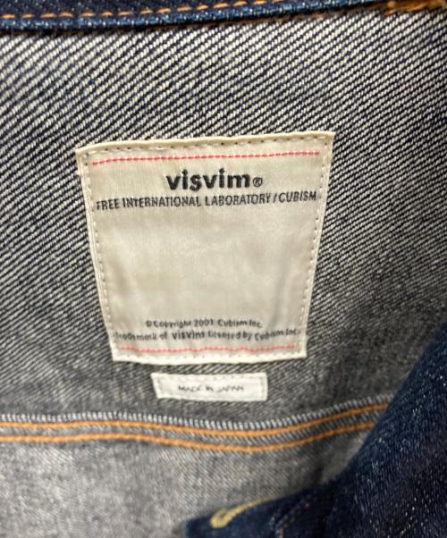 VISVIM（ビズビム）visvim (ビズビム) 101 デニムジャケット ネイビー サイズ:1の古着・服飾アイテム