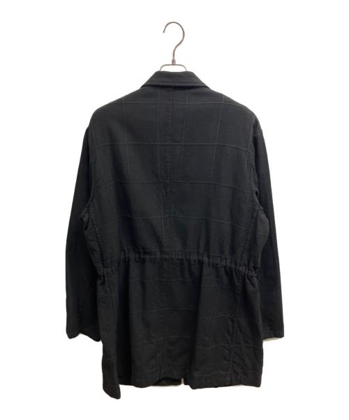 Y's for men（ワイズフォーメン）Y's for men (ワイズフォーメン) ステッチジップコート ブラック サイズ:3の古着・服飾アイテム