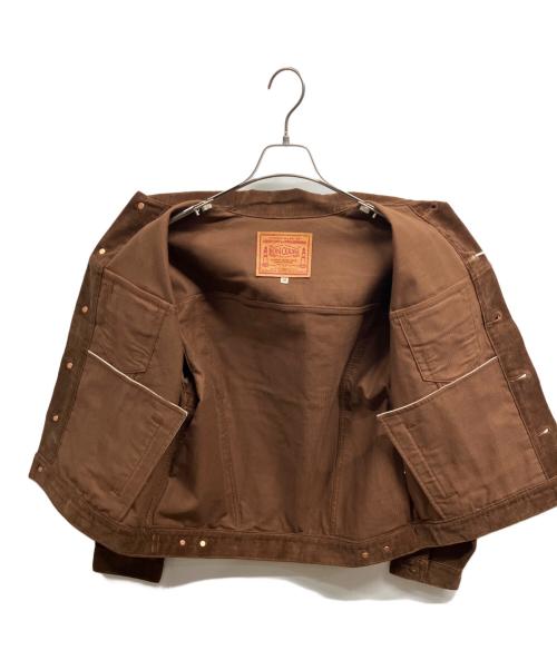 BONCOURA（ボンクラ）BONCOURA (ボンクラ) 3rd型Ｇジャンポケット付 ゴールデン ブラウン サイズ:36の古着・服飾アイテム