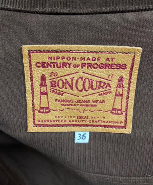 BONCOURA（ボンクラ）BONCOURA (ボンクラ) 3rd型Ｇジャンポケット付 ゴールデン ブラウン サイズ:36の古着・服飾アイテム