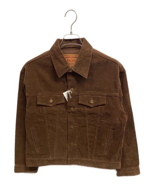 BONCOURA（ボンクラ）BONCOURA (ボンクラ) 3rd型Ｇジャンポケット付 ゴールデン ブラウン サイズ:36の古着・服飾アイテム