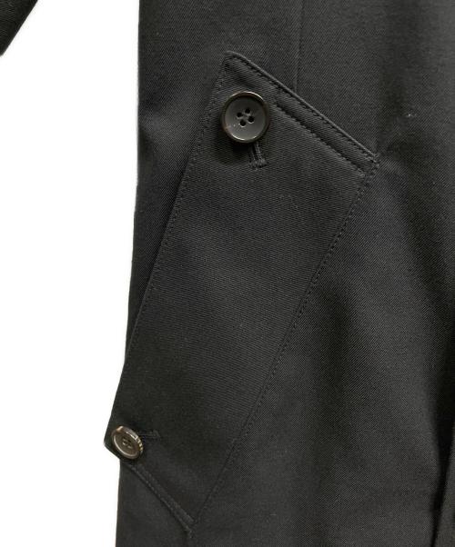 GRENFELL（グレンフェル）GRENFELL (グレンフェル) 裏チェックトレンチコート ブラック サイズ:38の古着・服飾アイテム