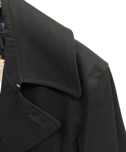 GRENFELL（グレンフェル）GRENFELL (グレンフェル) 裏チェックトレンチコート ブラック サイズ:38の古着・服飾アイテム