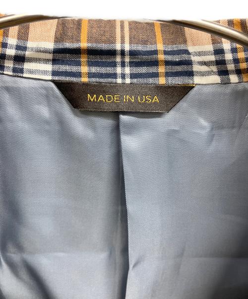 SOUTHWICK（サウスウィック）SOUTHWICK (サウスウィック) SHIPS (シップス) マドラスチェックテーラード ジャケット マルチカラー サイズ:40の古着・服飾アイテム