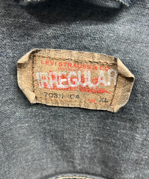 LEVI'S（リーバイス）LEVI'S (リーバイス) 70311デニムジャケット ブラック サイズ:XLの古着・服飾アイテム