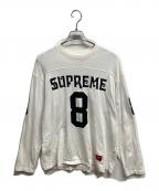 SUPREMEシュプリーム）の古着「Affiliated L/S Football Top」｜ホワイト
