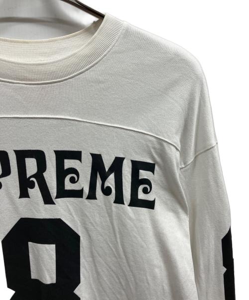 SUPREME（シュプリーム）SUPREME (シュプリーム) Affiliated L/S Football Top ホワイト サイズ:Mの古着・服飾アイテム