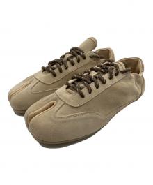 6cRAyon（シックスクレヨン）の古着「THIN-SOLE TABI SNEAKERS」｜ベージュ