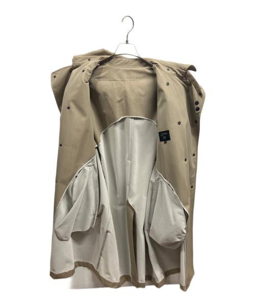 Jean Paul Gaultier homme（ジャンポールゴルチェオム）Jean Paul Gaultier homme (ジャンポールゴルチェオム) ドッキングトレンチコート ベージュ サイズ:48の古着・服飾アイテム