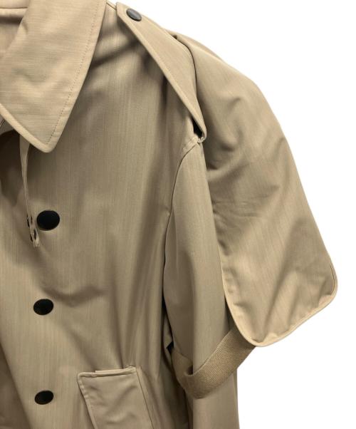 Jean Paul Gaultier homme（ジャンポールゴルチェオム）Jean Paul Gaultier homme (ジャンポールゴルチェオム) ドッキングトレンチコート ベージュ サイズ:48の古着・服飾アイテム