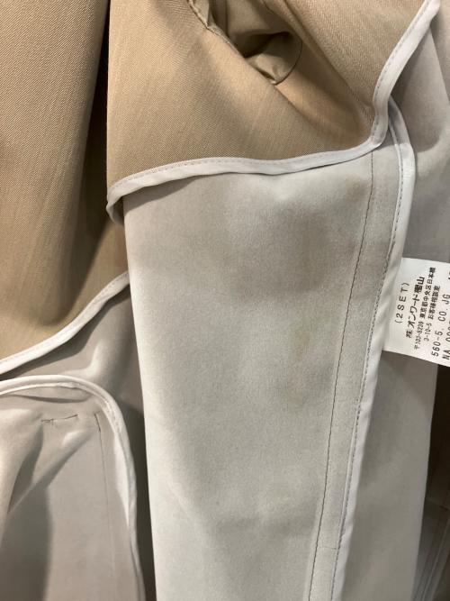 Jean Paul Gaultier homme（ジャンポールゴルチェオム）Jean Paul Gaultier homme (ジャンポールゴルチェオム) ドッキングトレンチコート ベージュ サイズ:48の古着・服飾アイテム