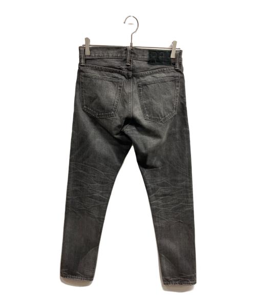 RRL（ダブルアールエル）RRL (ダブルアールエル) ウォッシュ加工 ストレートデニムパンツ ブラック サイズ: W28×L30の古着・服飾アイテム