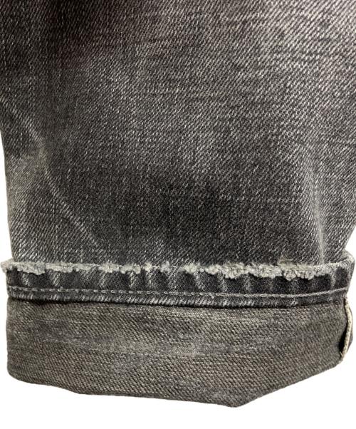 RRL（ダブルアールエル）RRL (ダブルアールエル) ウォッシュ加工 ストレートデニムパンツ ブラック サイズ: W28×L30の古着・服飾アイテム