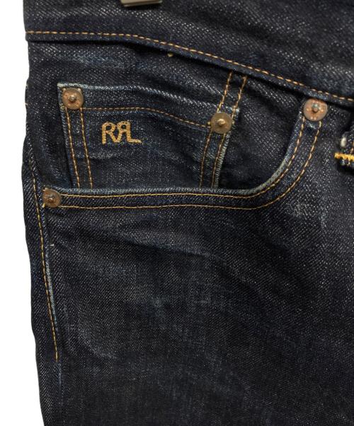RRL（ダブルアールエル）RRL (ダブルアールエル) SLIM NARROW RIGID SELVEDGE JEAN インディゴ サイズ:W28×L30の古着・服飾アイテム